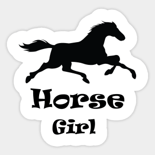 Horse Girl Gifts For Horses Riding Gift Sticker